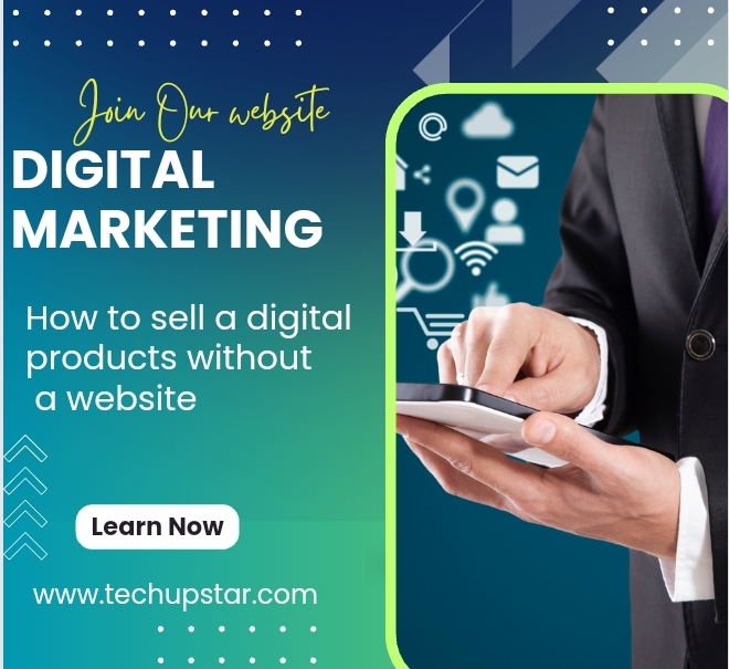 How to sell a digital products without a website